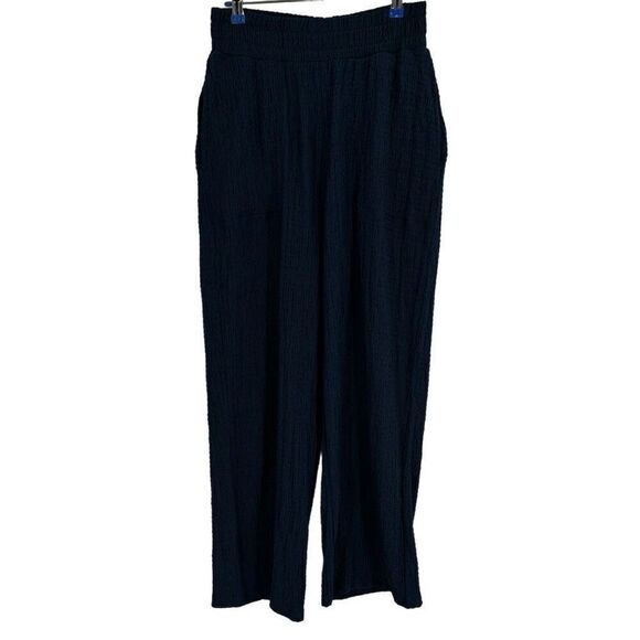 Free People Beach Wide Leg Pants Blue Small - Picture 1 of 9